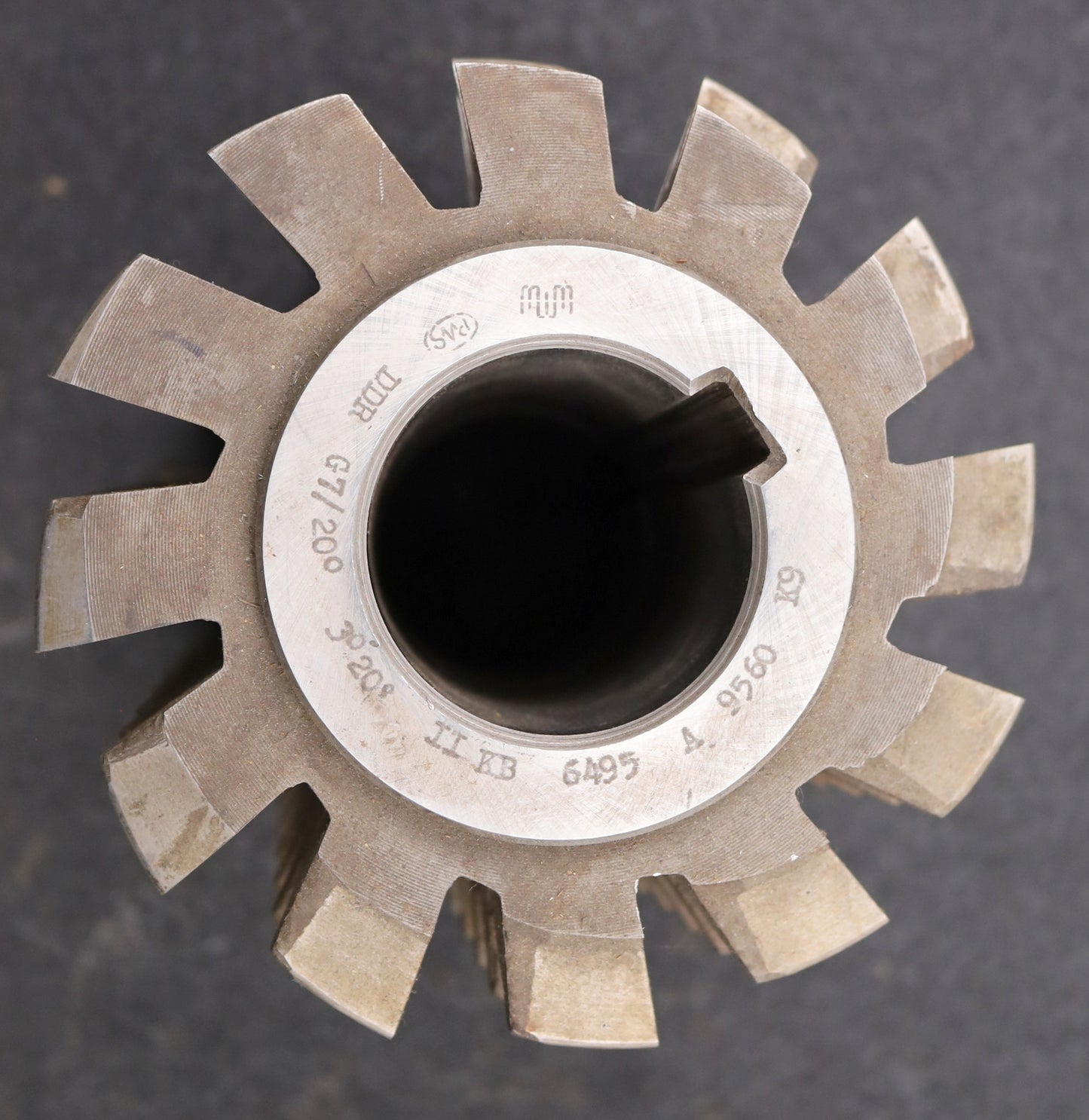 Bild des Artikels PWS-Zahnrad-Wälzfräser-gear-hob-m=7,0mm-BPII-nach-DIN-3972-20°-EGW-1gg.-Li