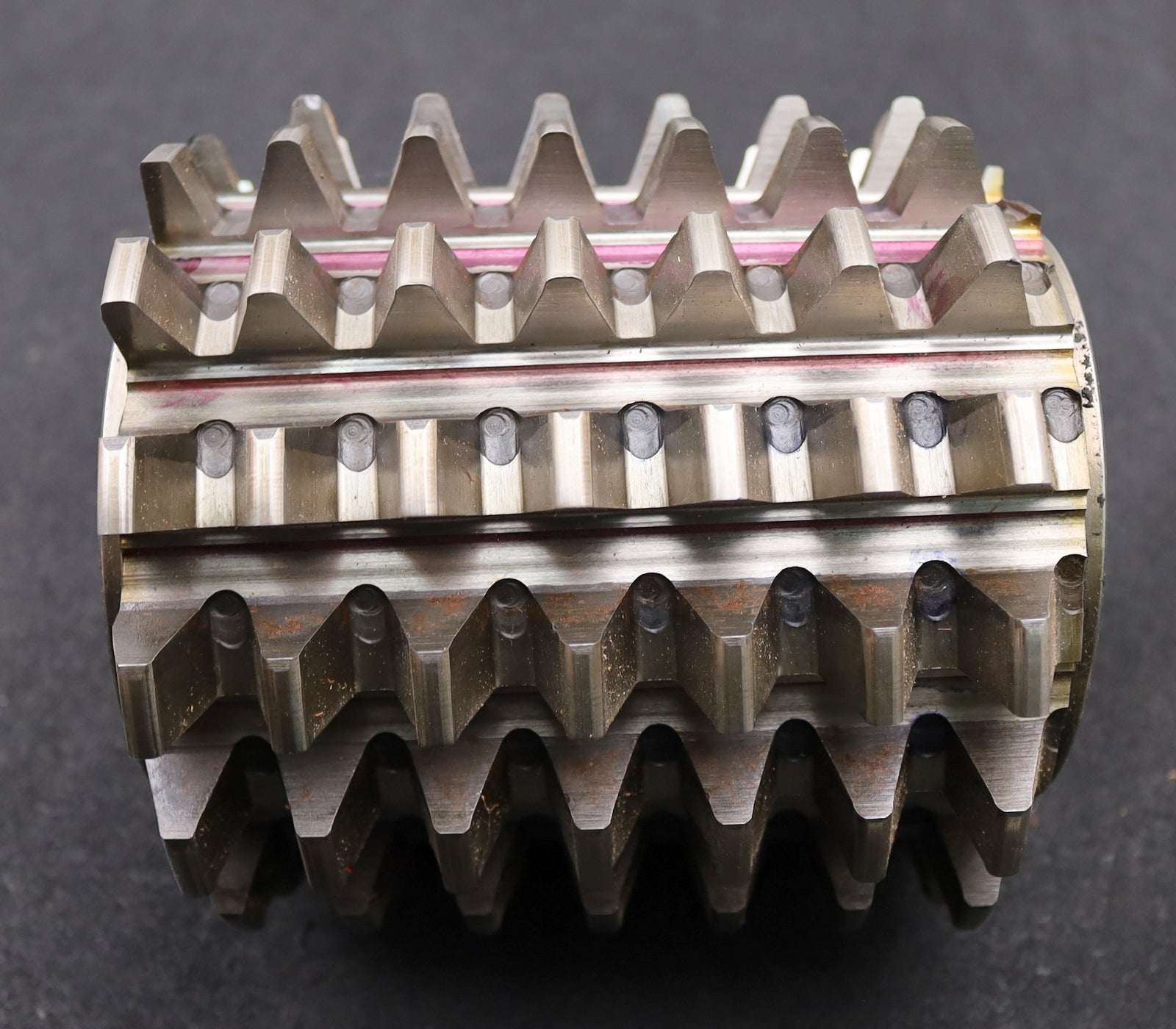 Bild des Artikels LENZEN-Zahnrad-Wälzfräser-gear-hob-m=7,0mm-BPIV-nach-DIN-3972-20°-EGW