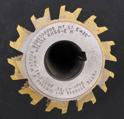 Bild des Artikels FETTE-Zahnrad-Wälzfräser-gear-hob-m=7,0mm-20°-EGW-Ø158x222xØ50mm-mit-LKN