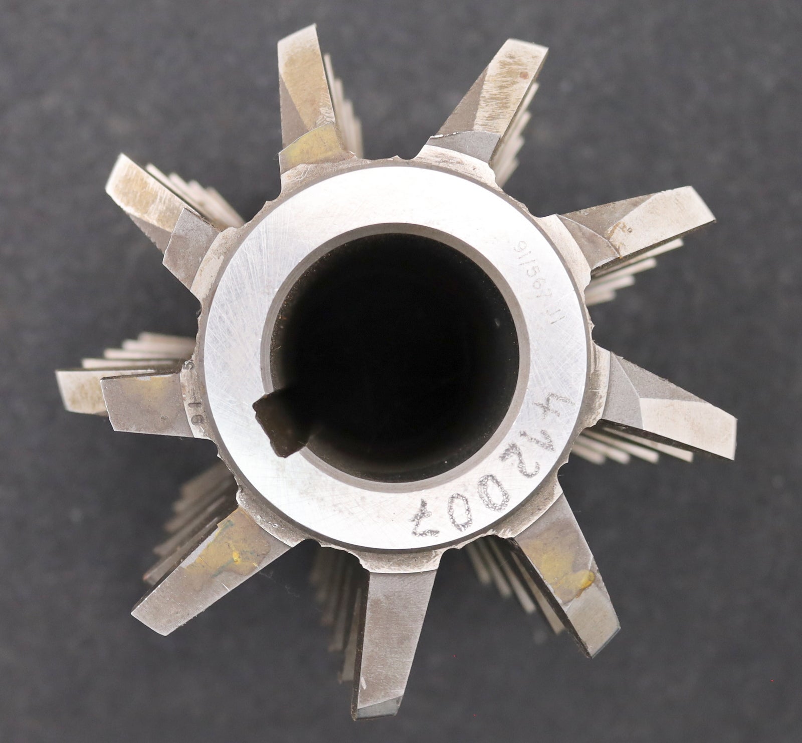 Bild des Artikels PWS-Zahnrad-Wälzfräser-gear-hob-m=8,0mm-BPIII-DIN-3972-20°-EGW-Ø119x140xØ40mm