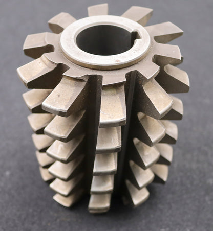 Bild des Artikels PWS-Zahnrad-Wälzfräser-gear-hob-m=8,0mm-BPII-DIN-3972-20°-EGW-Ø124x151xØ40mm