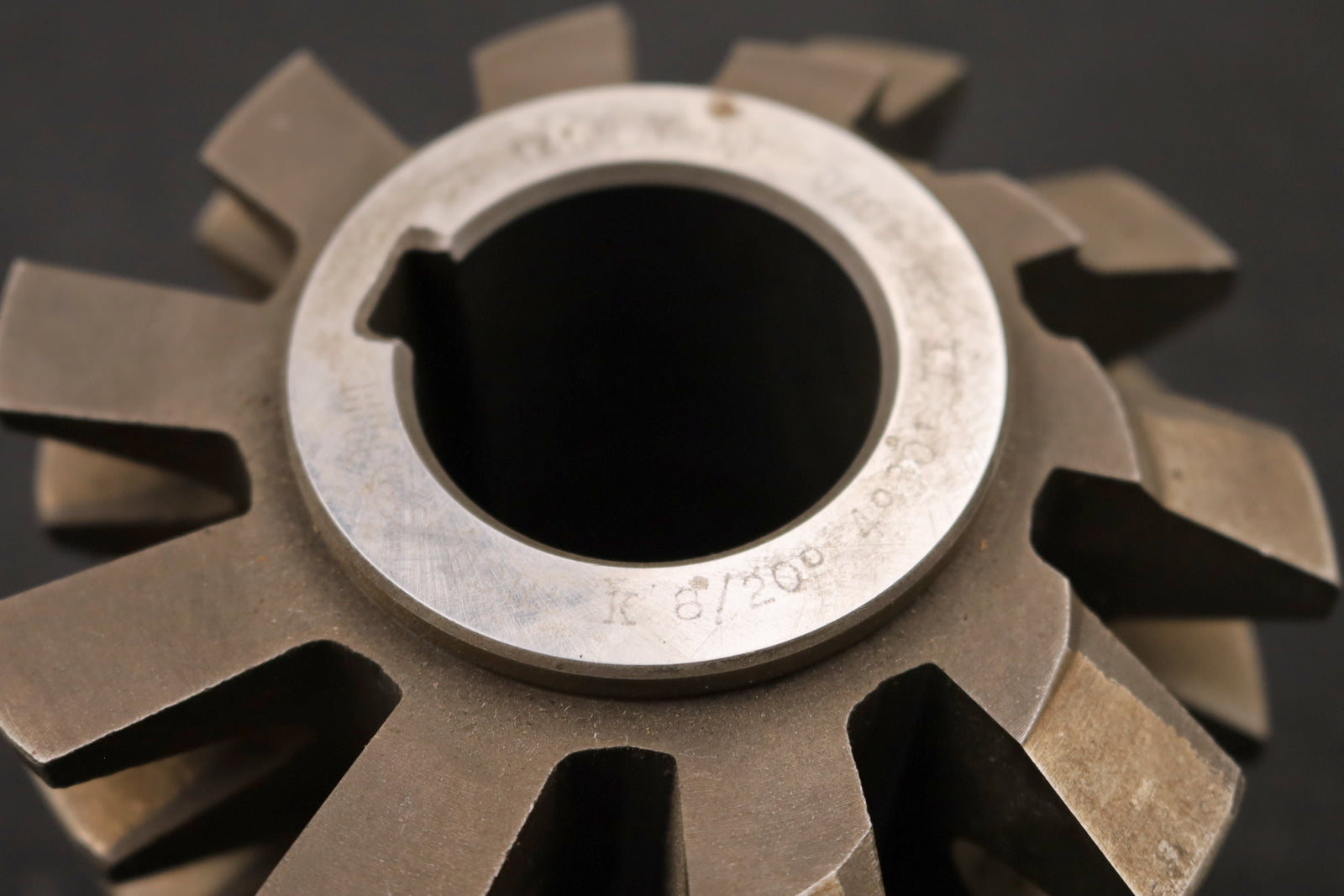 Bild des Artikels PWS-Zahnrad-Wälzfräser-gear-hob-m=8,0mm-BPII-DIN-3972-20°-EGW-Ø124x151xØ40mm