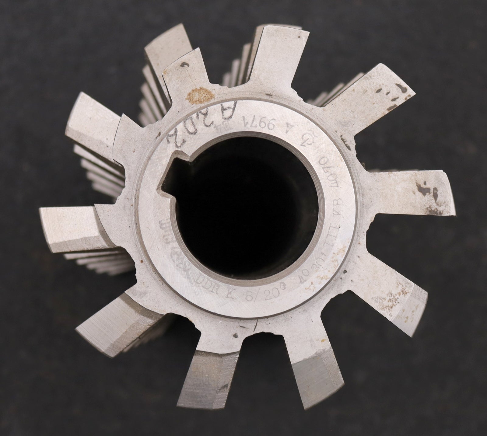 Bild des Artikels PWS-Zahnrad-Wälzfräser-gear-hob-m=8,0mm-BPII-nach-DIN-3972-20°-EGW-1gg.-Li