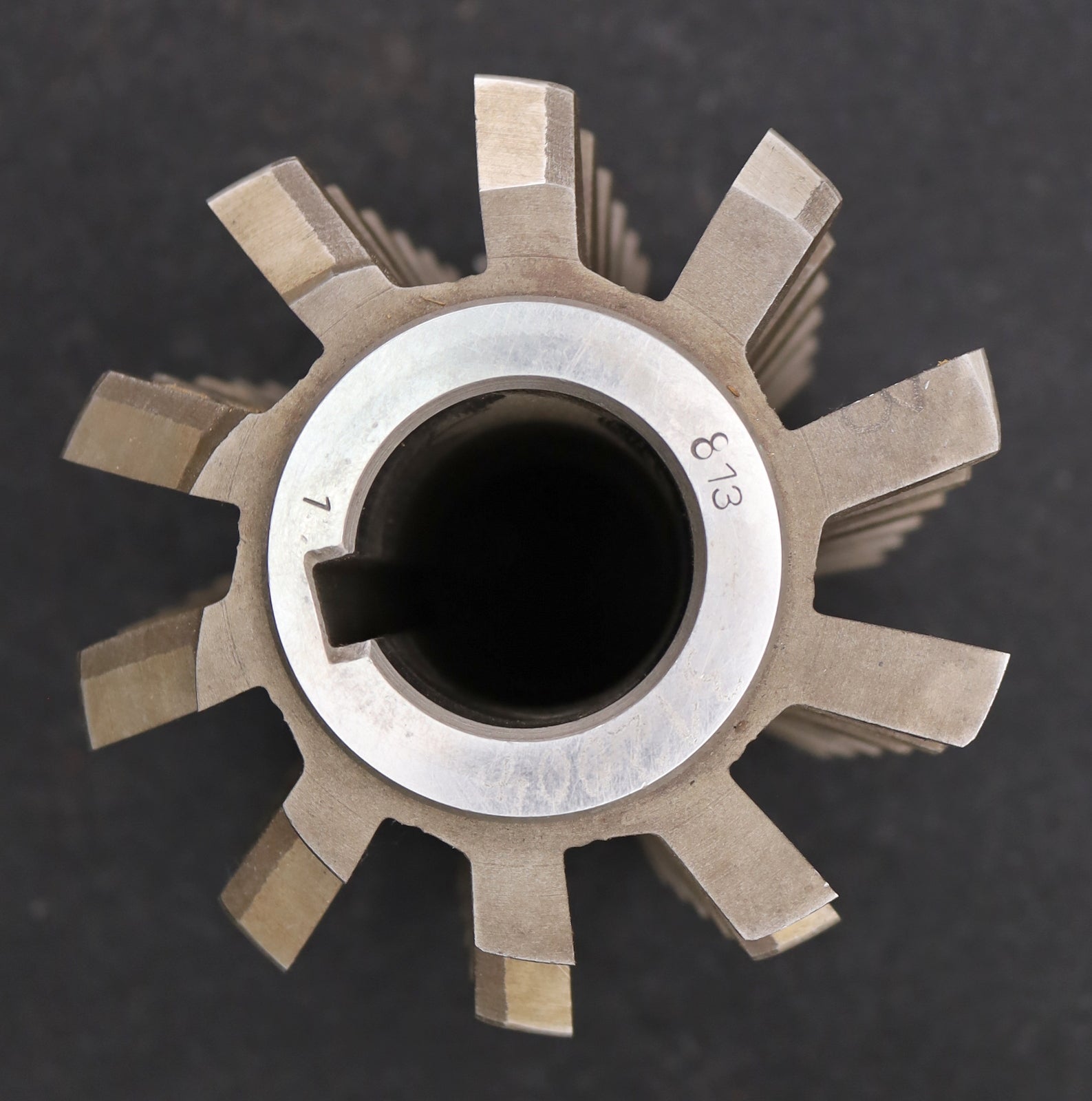 Bild des Artikels PWS-Zahnrad-Wälzfräser-gear-hob-m=8,0mm-BPII-nach-DIN-3972-20°-EGW-1gg.-Links