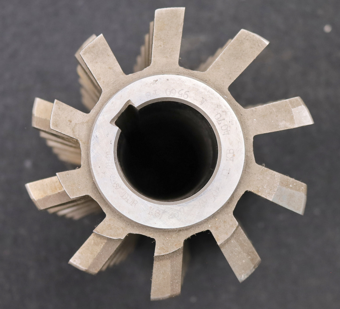 Bild des Artikels PWS-Zahnrad-Wälzfräser-gear-hob-m=8,0mm-BPII-nach-DIN-3972-20°-EGW-1gg.-Re