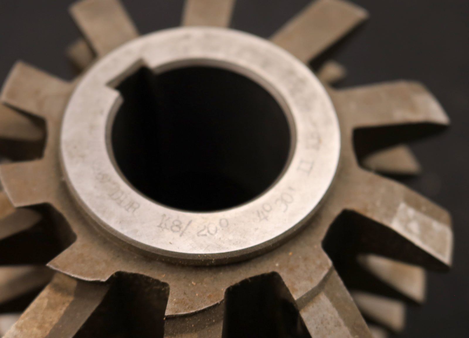 Bild des Artikels PWS-Zahnrad-Wälzfräser-gear-hob-m=8,0mm-BPII-nach-DIN-3972-20°-EGW-1gg.-Re