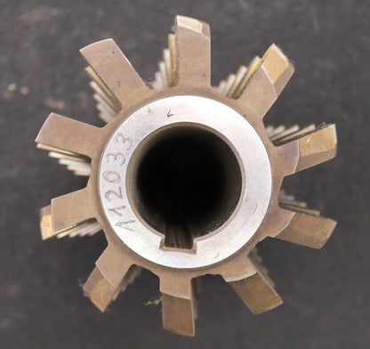 Bild des Artikels PWS-Zahnrad-Wälzfräser-gear-hob-m=8,0mm-BPII-nach-DIN-3972-20°-EGW-1gg.-Re