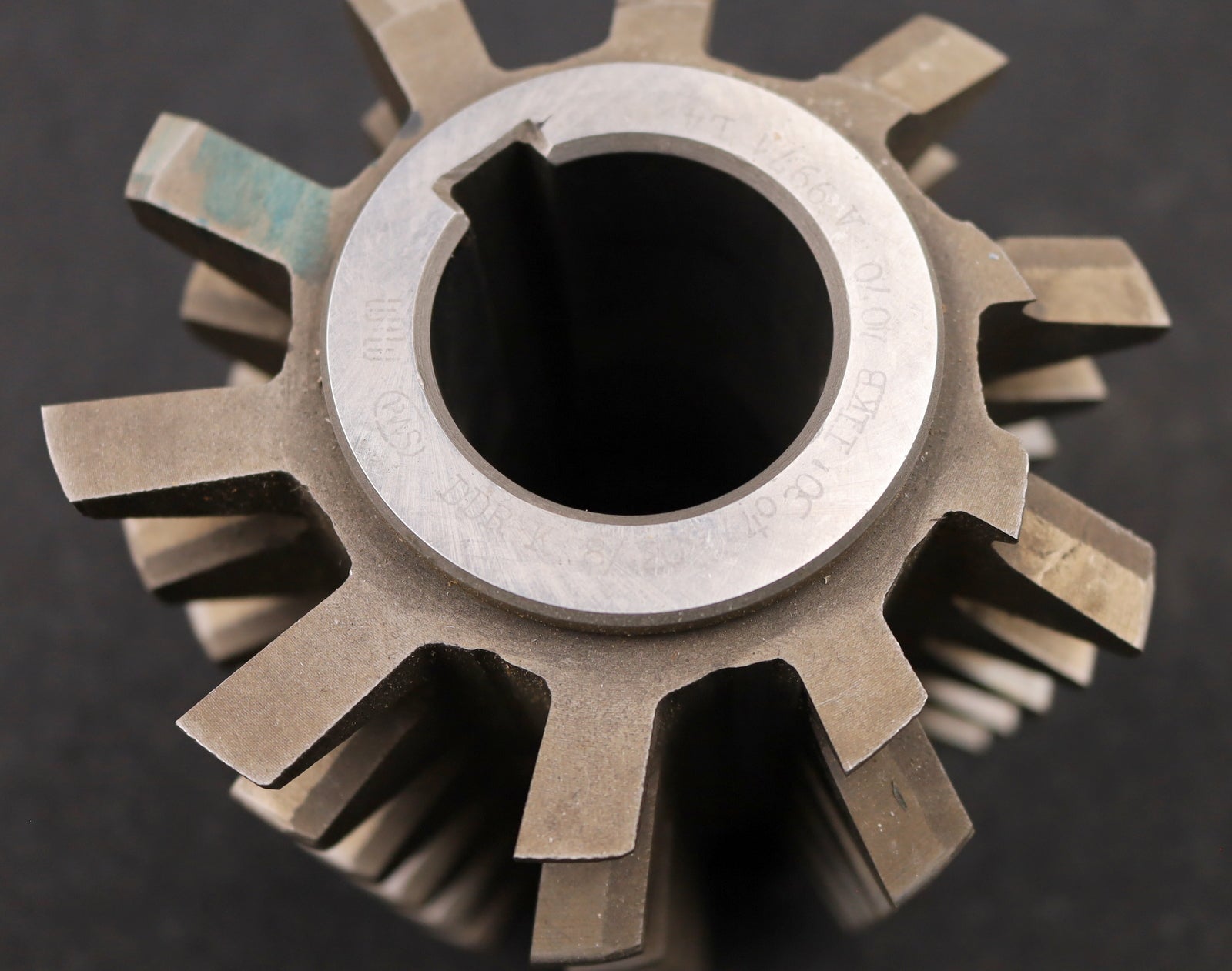 Bild des Artikels PWS-Zahnrad-Wälzfräser-gear-hob-m=8,0mm-BPII-nach-DIN-3972-20°-EGW-1gg.-Rechts
