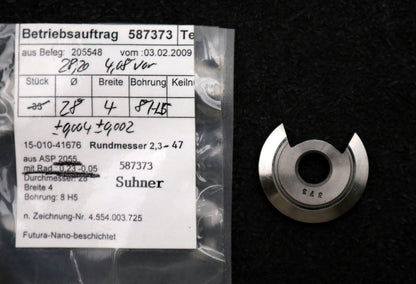 Bild des Artikels DOLD-Rundmesser-für-KLINGELNBERG-FK41-m=0,7-1,4-38-Ø28x4xØ8mm-17,5°-EGW-