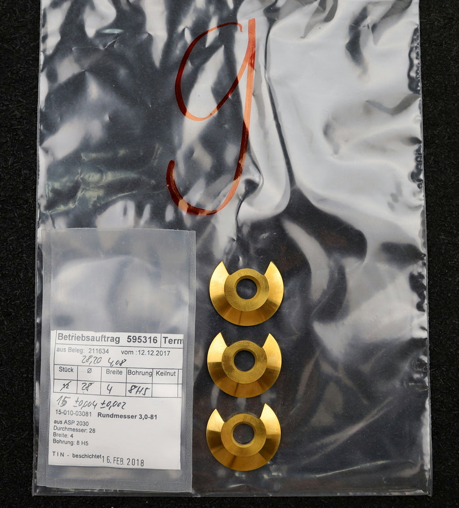 Bild des Artikels DOLD-Rundmesser-für-KLINGELNBERG-FK41-m=1,0-2,0-41-Ø28x4xØ8mm-17,5°-EGW