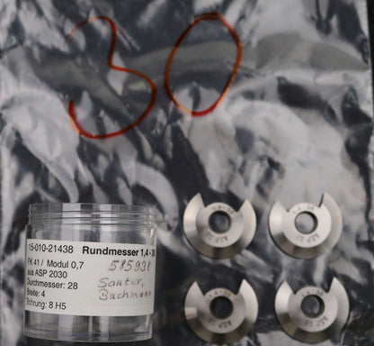 Bild des Artikels DOLD-Rundmesser-für-KLINGELNBERG-FK41-m=0,6-1,2-32-Ø28x4xØ8mm-17,5°-/-11°EGW-