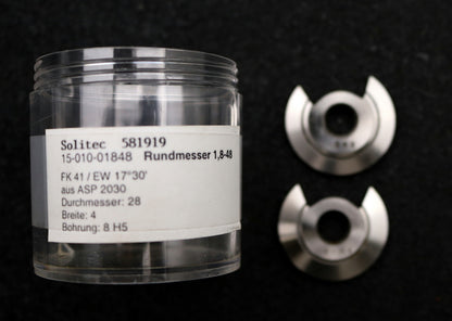 Bild des Artikels DOLD-Rundmesser-für-KLINGELNBERG-FK41-m=1,3-2,6-70-Ø28x4xØ8mm-18,5°-EGW