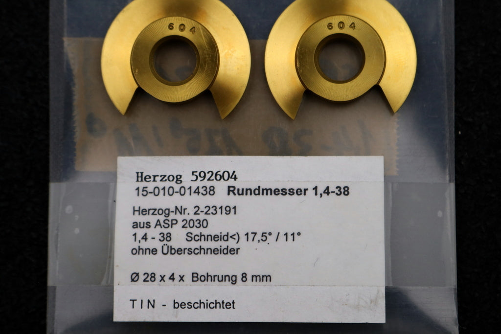 Bild des Artikels DOLD-Rundmesser-für-KLINGELNBERG-FK41-m=1,15-2,3-47-Ø28x4xØ8mm-17,5°-EGW