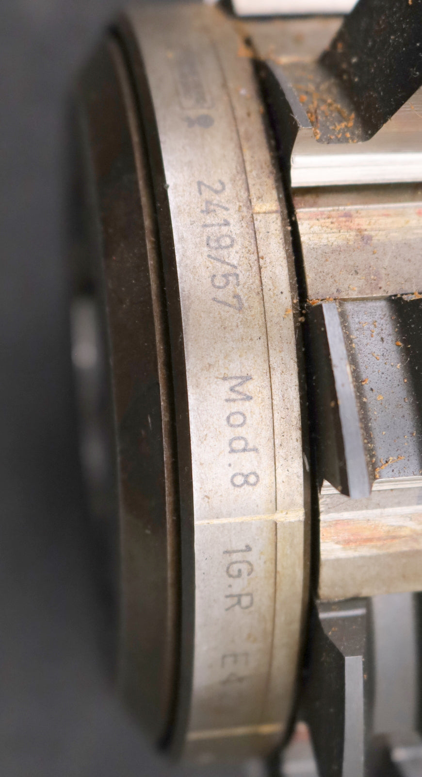 Bild des Artikels PWS-Zahnrad-Wälzfräser-gear-hob-m=8,0mm-BPIII-nach-DIN-3972-20°-EGW