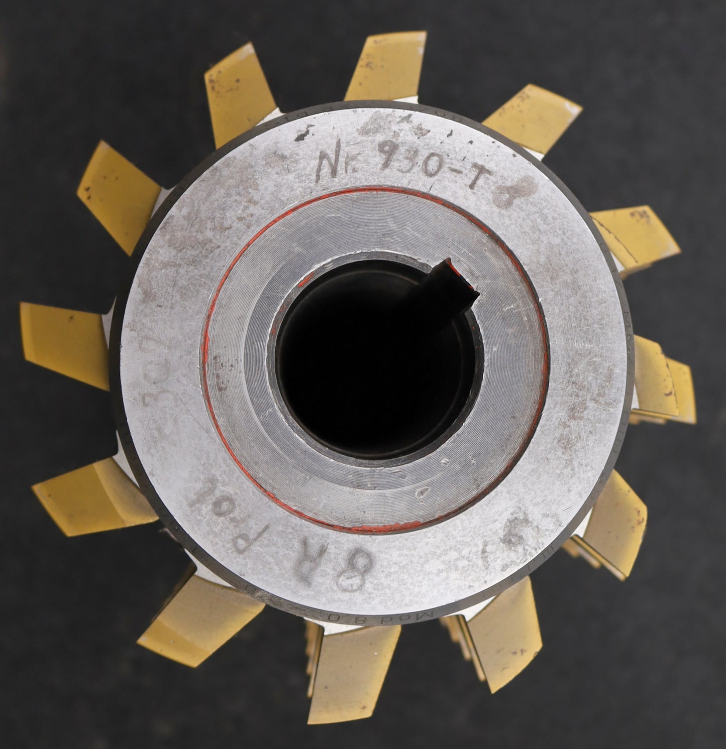 Bild des Artikels SAAZOR-Zahnrad-Wälzfräser-gear-hob-m=8,0mm-BPIII-nach-DIN-3972-20°-EGW