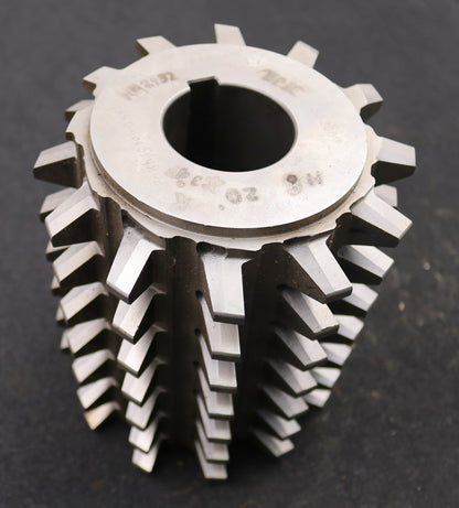 Bild des Artikels LENZEN-Zahnrad-Wälzfräser-gear-hob-m=8,0mm-BPIII-nach-DIN-3972-20°-EGW