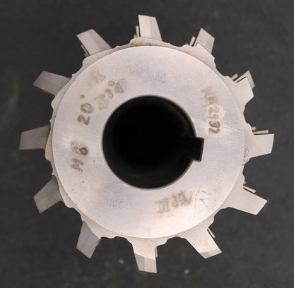 Bild des Artikels LENZEN-Zahnrad-Wälzfräser-gear-hob-m=8,0mm-BPIII-nach-DIN-3972-20°-EGW