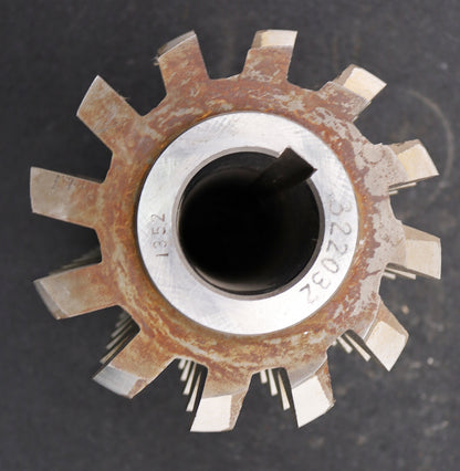 Bild des Artikels PWS-Zahnrad-Wälzfräser-gear-hob-m=8,0mm-BPII-nach-DIN-3972-20°-EGW