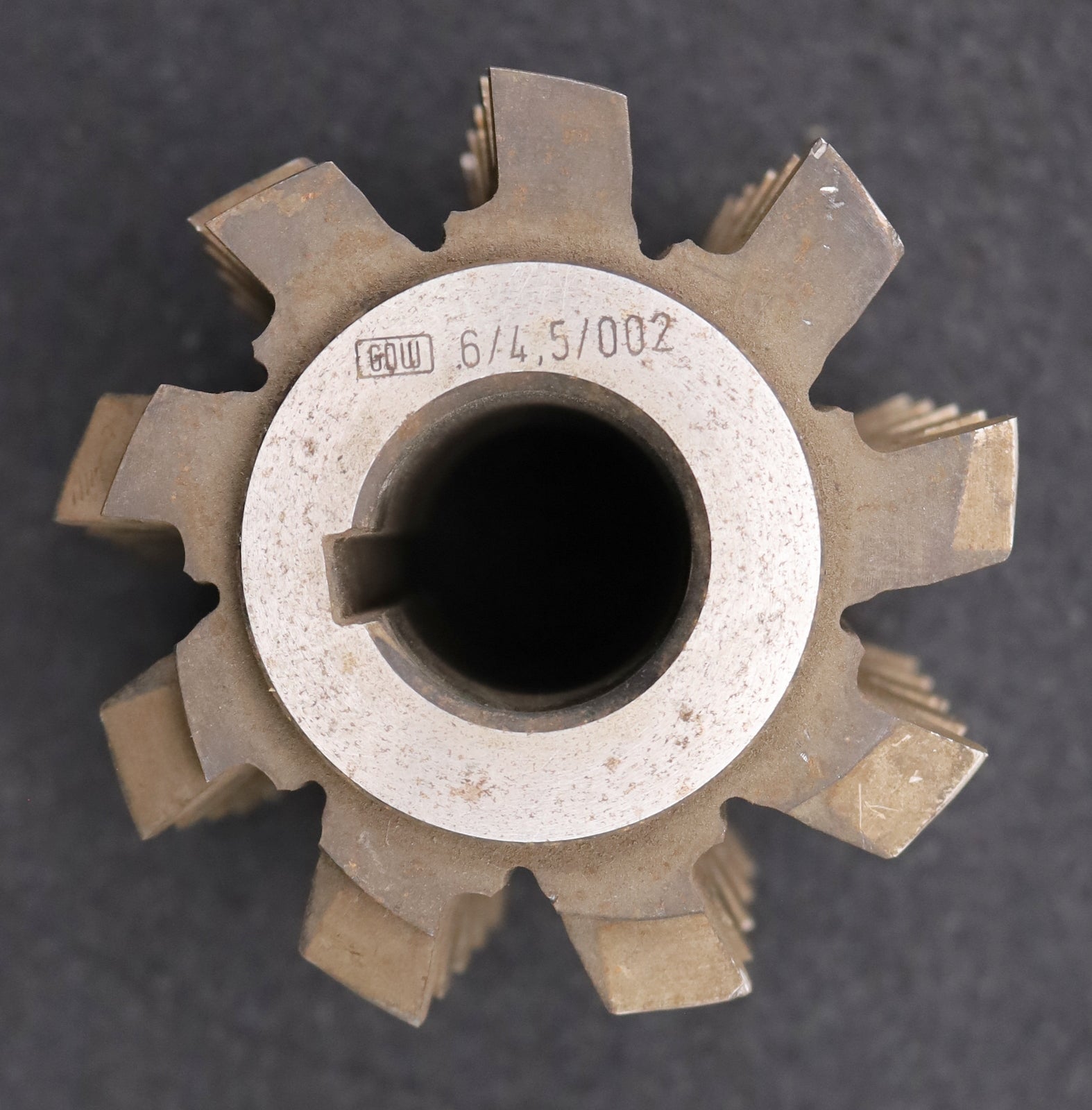Bild des Artikels PWS-Zahnrad-Wälzfräser-gear-hob-m=6,0mm-20°-EGW-Ø100x100xØ32mm-mit-LKN