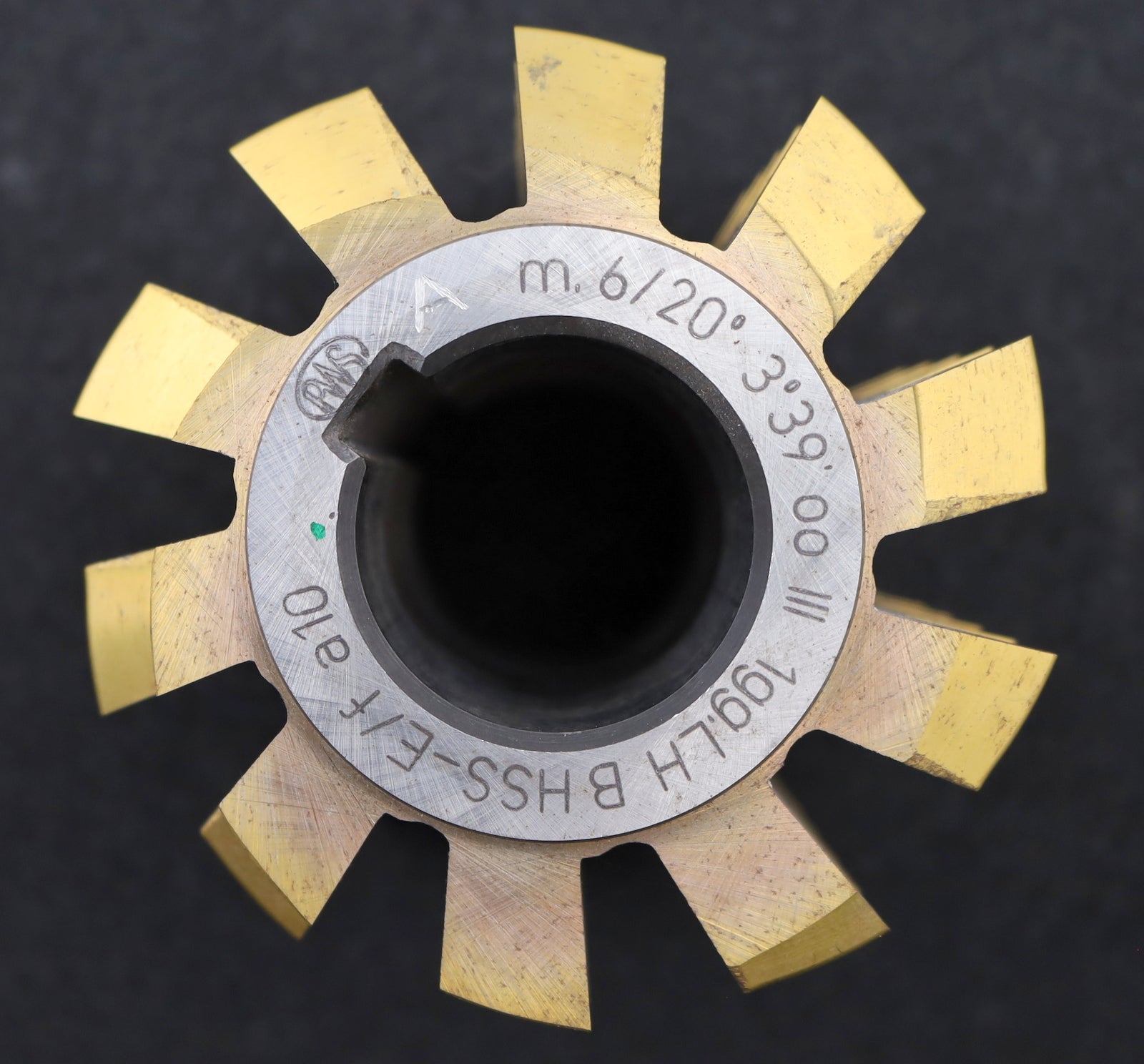 Bild des Artikels PWS-Zahnrad-Wälzfräser-gear-hob-m=6,0mm-BPIII-nach-DIN-3972-20°EGW
