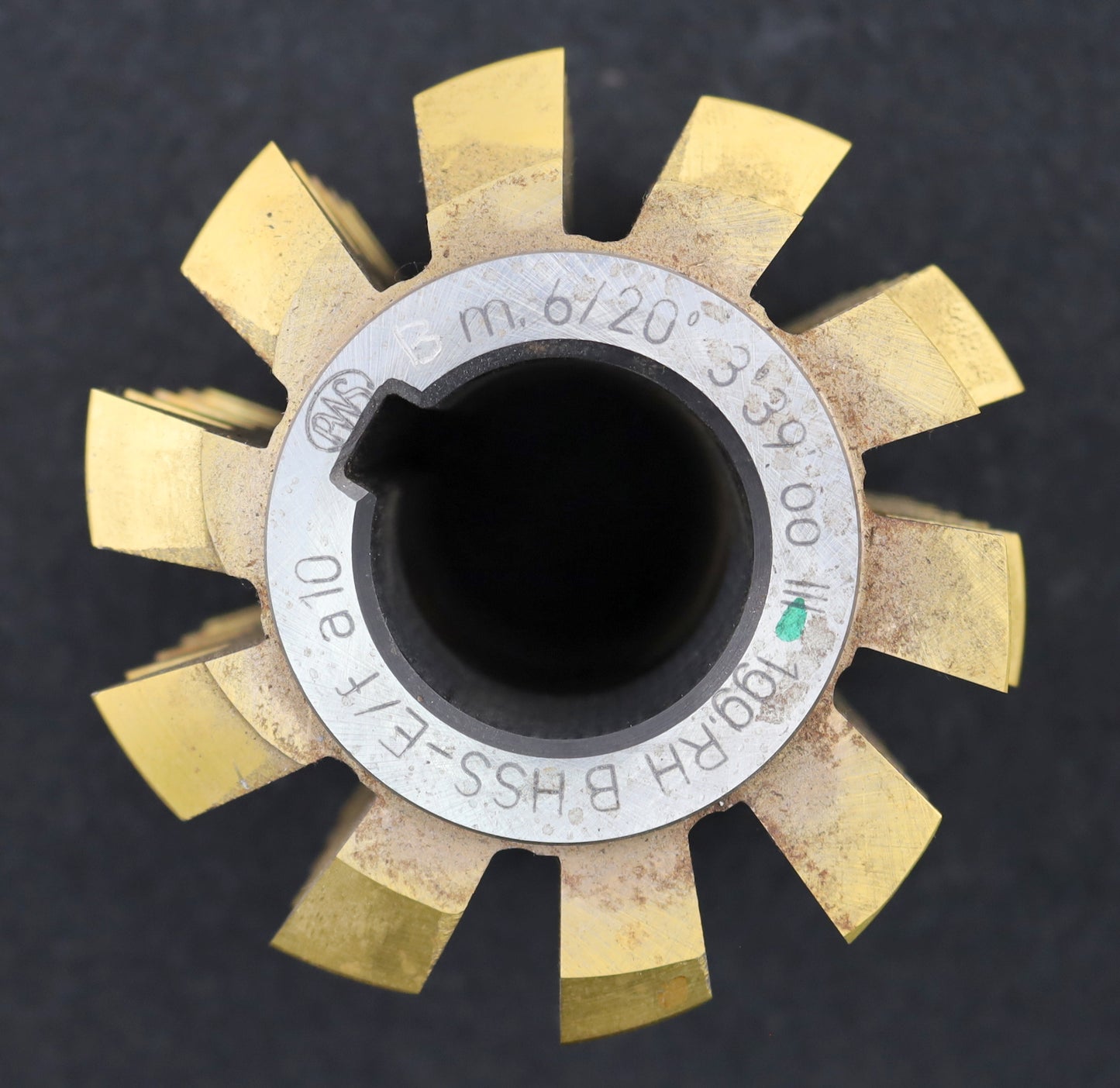 PWS Zahnrad-Wälzfräser m= 6,0mm BPIII DIN 3972 EGW 20° Ø108x108xØ40mm LKN
