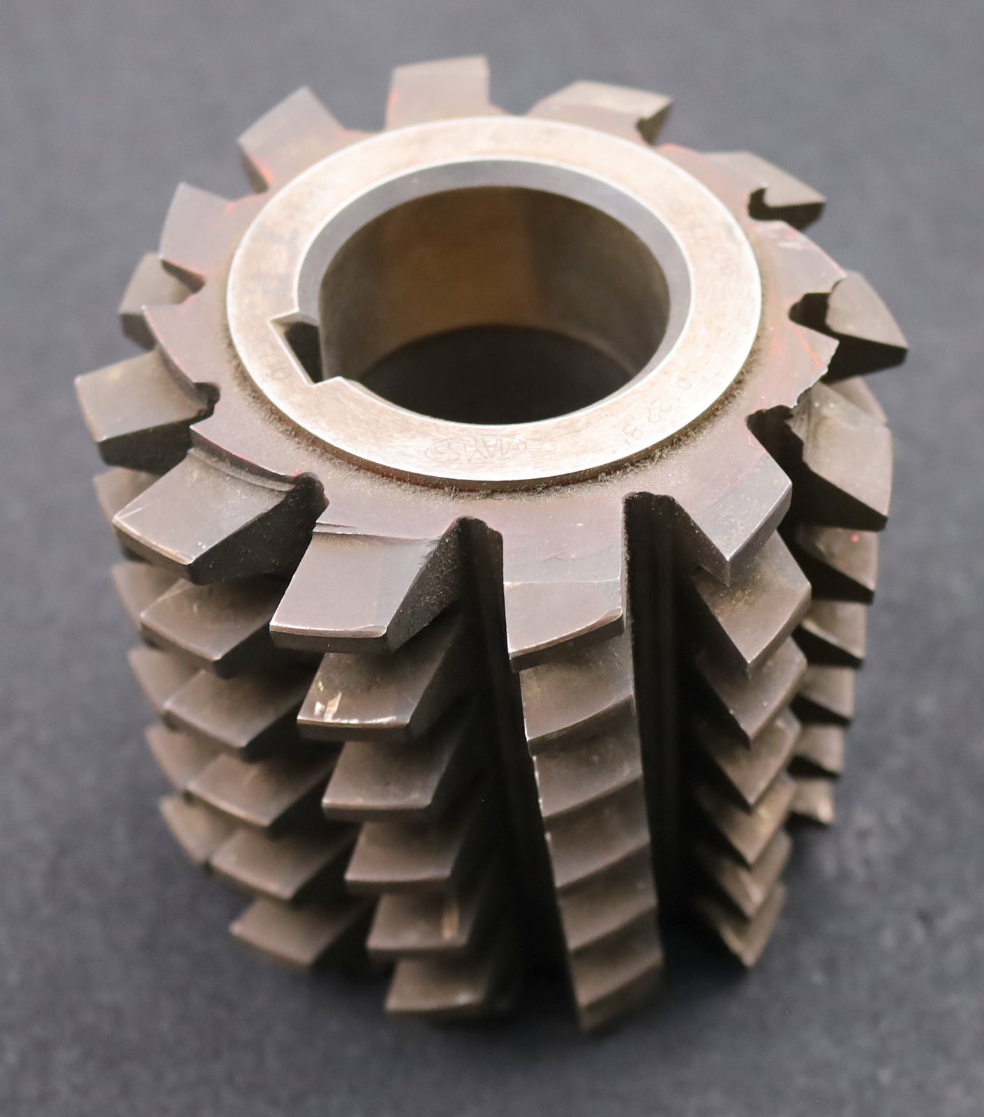 Bild des Artikels MAY-Zahnrad-Wälzfräser-gear-hob-m=6,0mm-20°-EGW-Ø123x125xØ40mm-mit-LKN