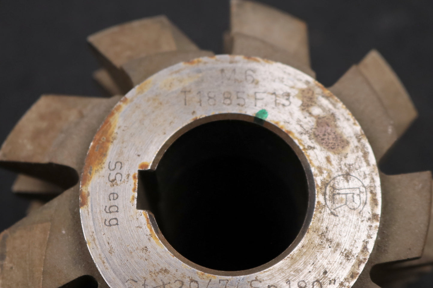 Bild des Artikels Zahnrad-Wälzfräser-gear-hob-m=6,0mm-20°-EGW-Ø104x100xØ32mm-mit-LKN-1gg.-Rechts
