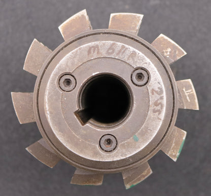 Bild des Artikels Zahnrad-Wälzfräser-gear-hob-m=6,0mm-BPII-nach-DIN-3972-20°-EGW