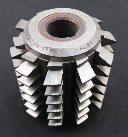 Bild des Artikels SAAZOR-Zahnrad-Wälzfräser-gear-hob-m=6,5mm-20°-EGW-Ø152x160xØ40mm-mit-LKN