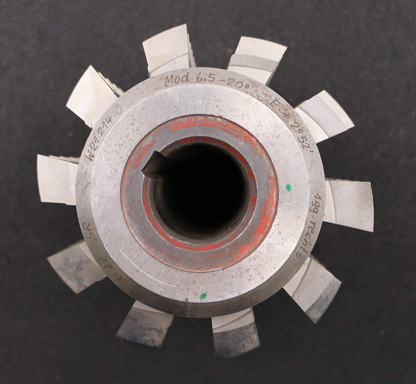 Bild des Artikels SAAZOR-Zahnrad-Wälzfräser-gear-hob-m=6,5mm-20°-EGW-Ø152x160xØ40mm-mit-LKN