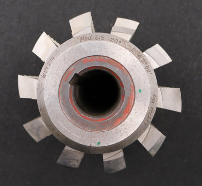 Bild des Artikels SAAZOR-Zahnrad-Wälzfräser-gear-hob-m=6,5mm-20°-EGW-Ø152x160xØ40mm-mit-LKN