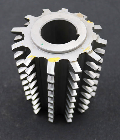 PWS Zahnrad-Wälzfräser m= 6,0mm BPIII DIN 3972 EGW 20° Ø138x172xØ40mm mit LKN