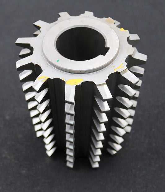 PWS Zahnrad-Wälzfräser m= 6,0mm BPIII DIN 3972 EGW 20° Ø138x172xØ40mm mit LKN