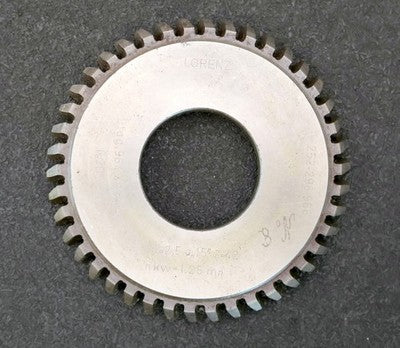 LORENZ Scheibenschneidrad mit Treppenschliff gear shaper m= 2,5mm Z= 42 15° EGW