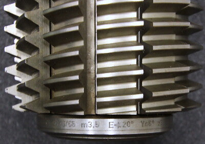 KLINGELNBERG Stollenwälzfräser involute spline hob Vorfräser m= 3,5mm BP III 20°