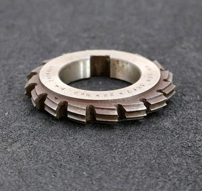 Keilwellen-Formfräser 6 Keile 18f7x22x5e8mm mit Höcker Ø76x12xØ40mm mit LKN