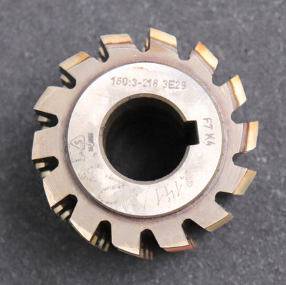 Bild des Artikels PWS-Keilwellenwälzfräser-6-Keile-27,7x33,6x7,32-mit-Höcker-Fertigfräser