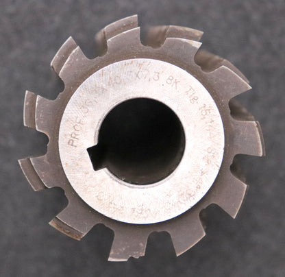 Bild des Artikels Keilwellenwälzfräser-8-Keile-36,x40,5x7,3-mit-Höcker-Fertigfräser-Ø64x65xØ22mm