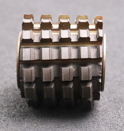 Bild des Artikels Keilwellenwälzfräser-6-Keile-6,2x24,2x28-mit-Höcker-Fertigfräser-Ø74x66xØ27mm