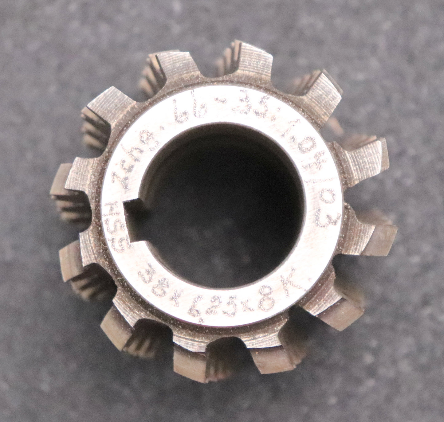 Bild des Artikels Keilwellenwälzfräser-8-Keile-38x6,25x8-mit-Höcker-Fertigfräser-Ø60x61xØ27mm