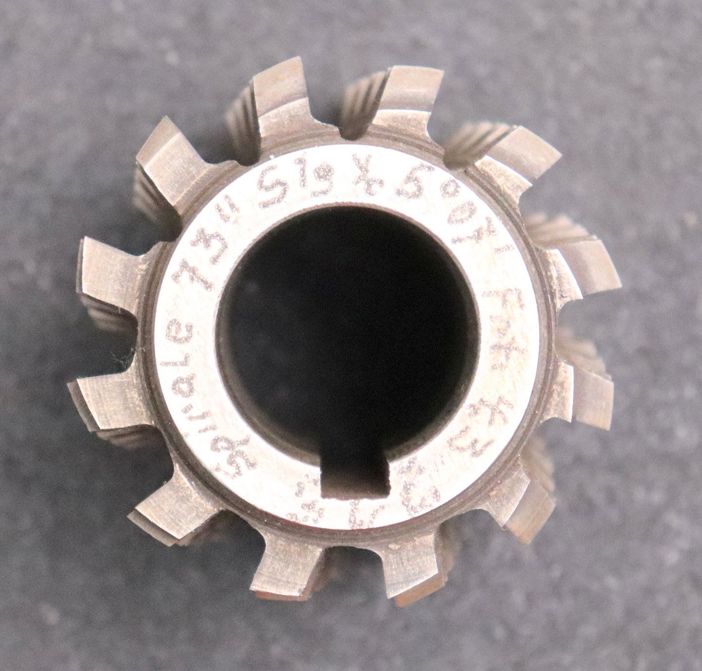 Bild des Artikels Keilwellenwälzfräser-8-Keile-38x6,25x8-mit-Höcker-Fertigfräser-Ø60x61xØ27mm