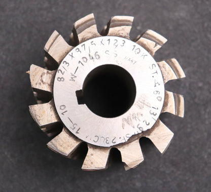 Keilwellenwälzfräser 10 Keile 82,3x37,5x12,3 Höcker Fertigfräser Ø85x66xØ27mm