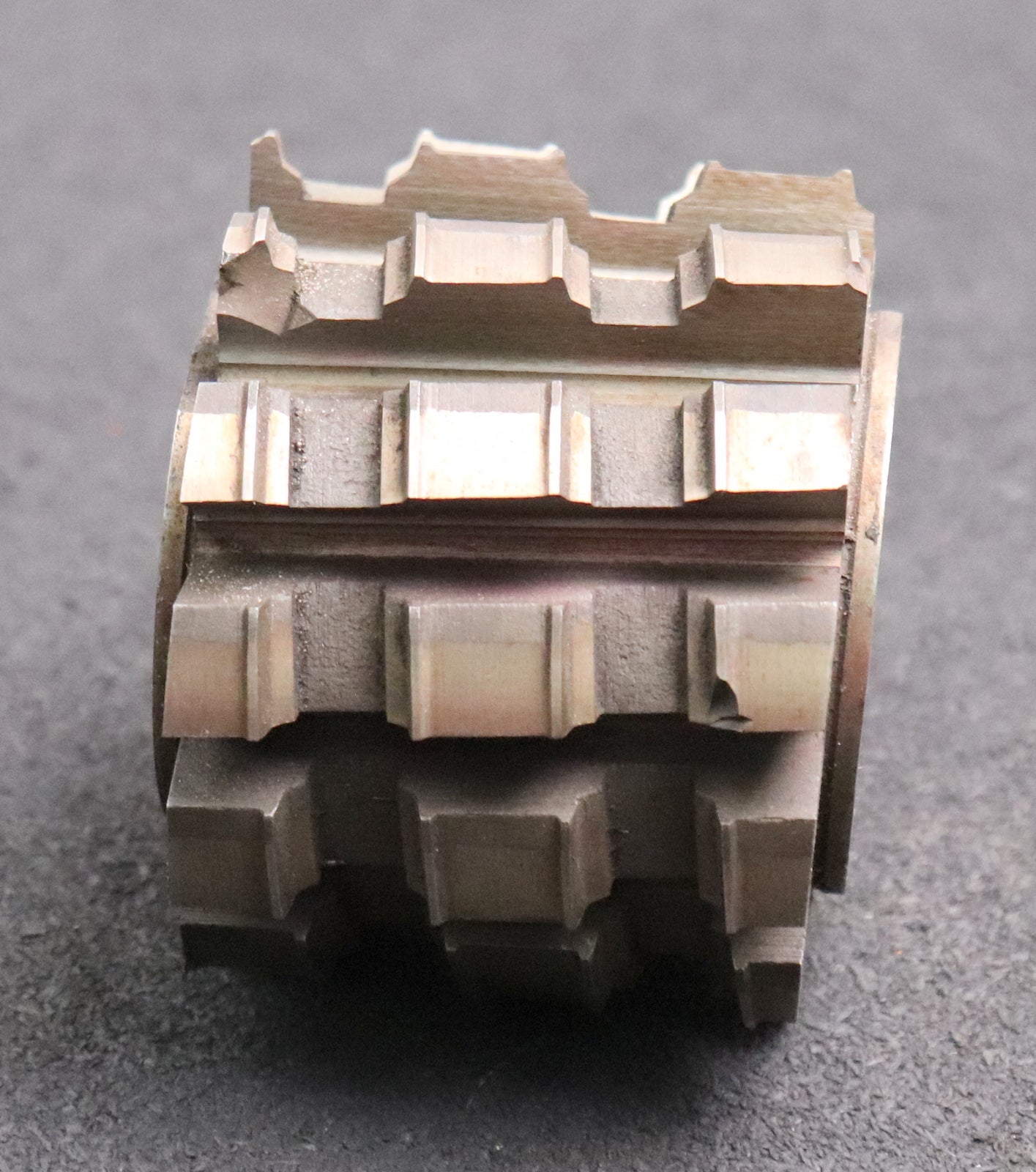 Keilwellenwälzfräser 10 Keile 82,3x37,5x12,3 Höcker Fertigfräser Ø85x66xØ27mm