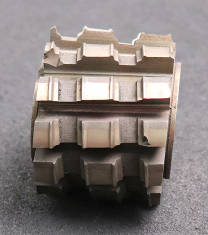 Keilwellenwälzfräser 10 Keile 82,3x37,5x12,3 Höcker Fertigfräser Ø85x66xØ27mm