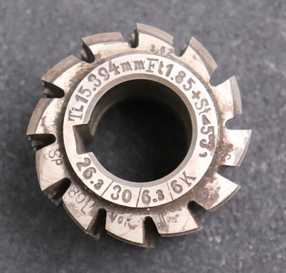 Bild des Artikels Keilwellenwälzfräser-6-Keile--26,3x30x6,2-mit-Höcker-Fertigfräser-Ø49x55xØ27mm