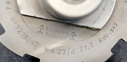 KLINGELNBERG Palloid-Wälzfräser m= 6,0 20° EGW Zahnform I 1-gg. Li. Rest 75%