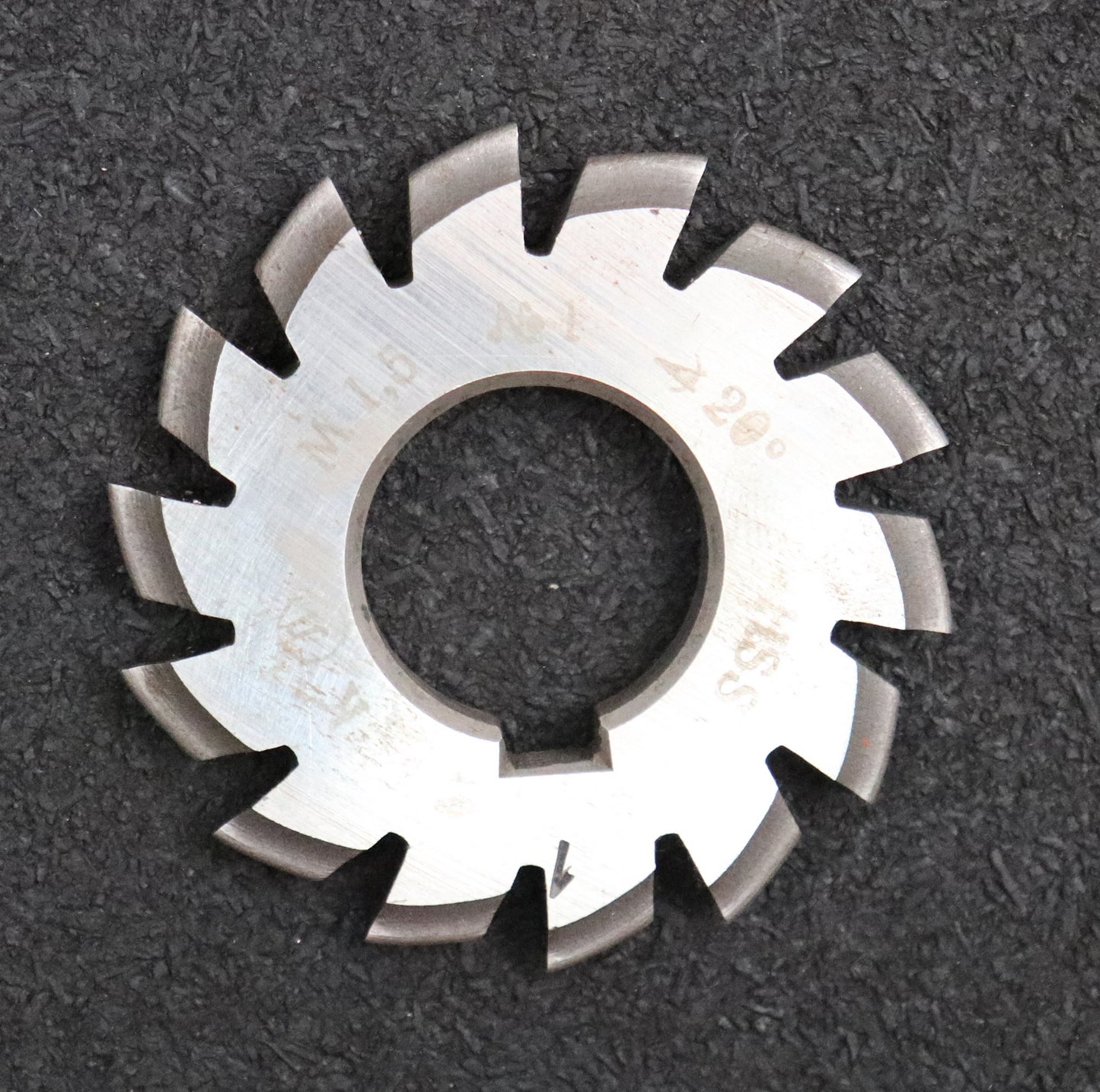 Zahnformfräser gear profile cutter m= 1,5mm Nr. 1 f. Z= 12-13
