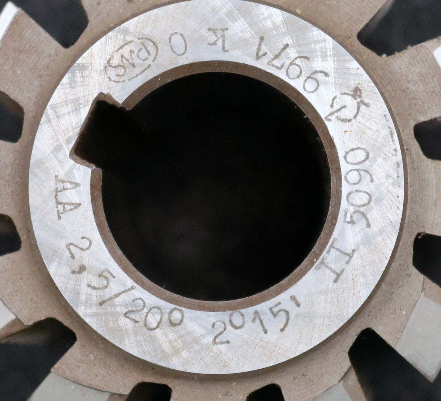 Bild des Artikels PWS-Zahnrad-Wälzfräser-gear-hob-m=-2,5mm-20°-EGW-Ø70x56xØ27mm-mit-LKN-BPII