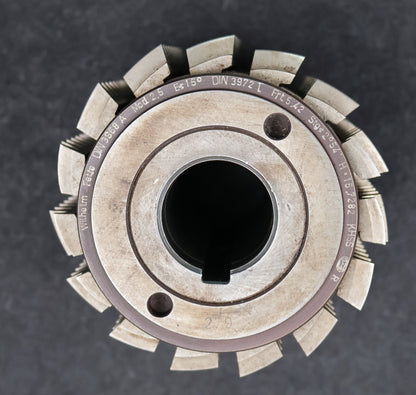 Bild des Artikels FETTE-Zahnrad-Wälzfräser-gear-hob-m=-2,5mm-15°-EGW-Ø101x105xØ32mm-mit-LKN