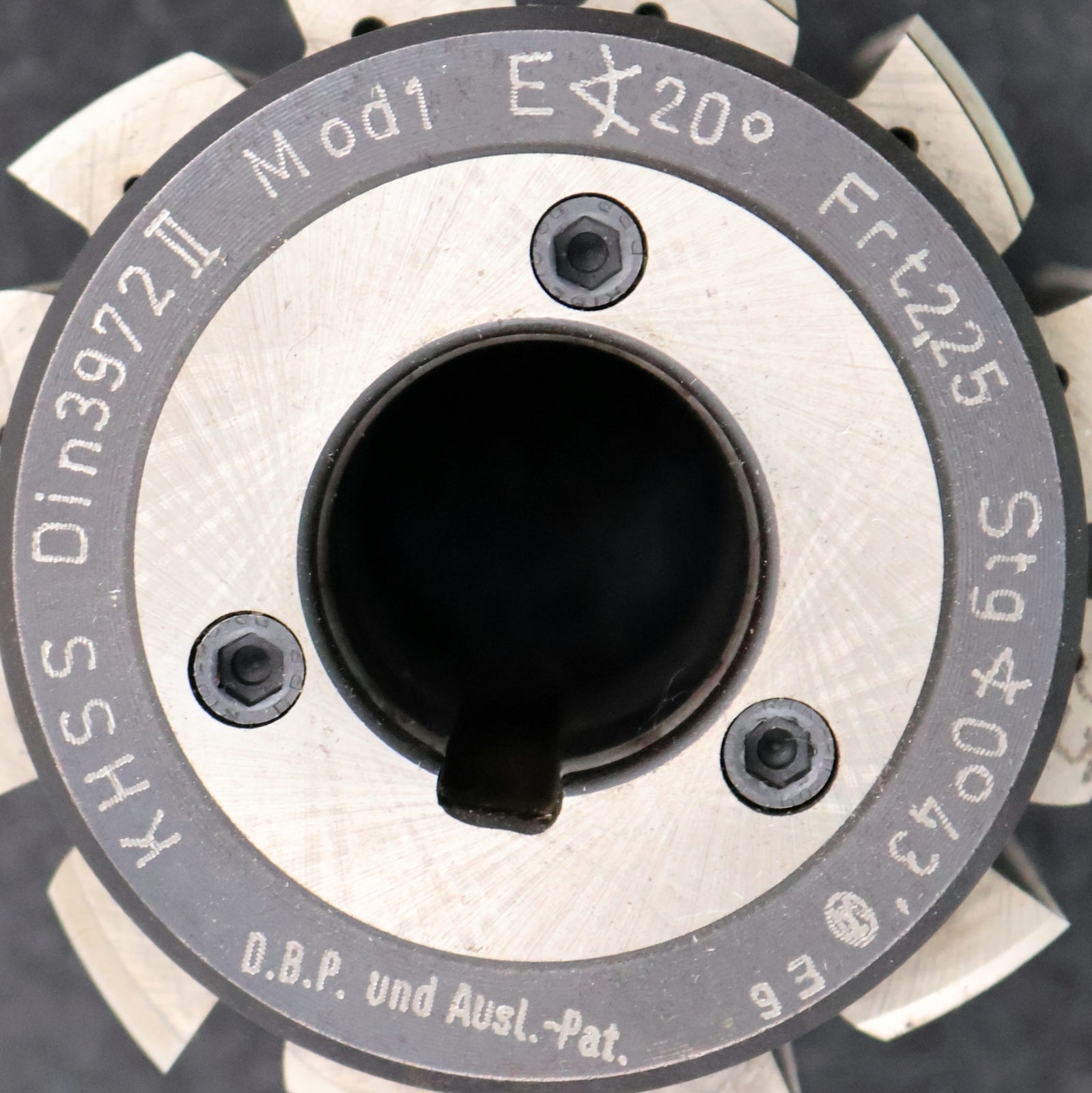 Bild des Artikels FETTE-Zahnrad-Wälzfräser-gear-hob-m=-1mm-20°-EGW-Ø85x79xØ27mm-mit-LKN-BPII